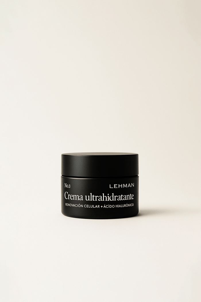 Crema hidratante para hombre (acabado limpio, 72 h)