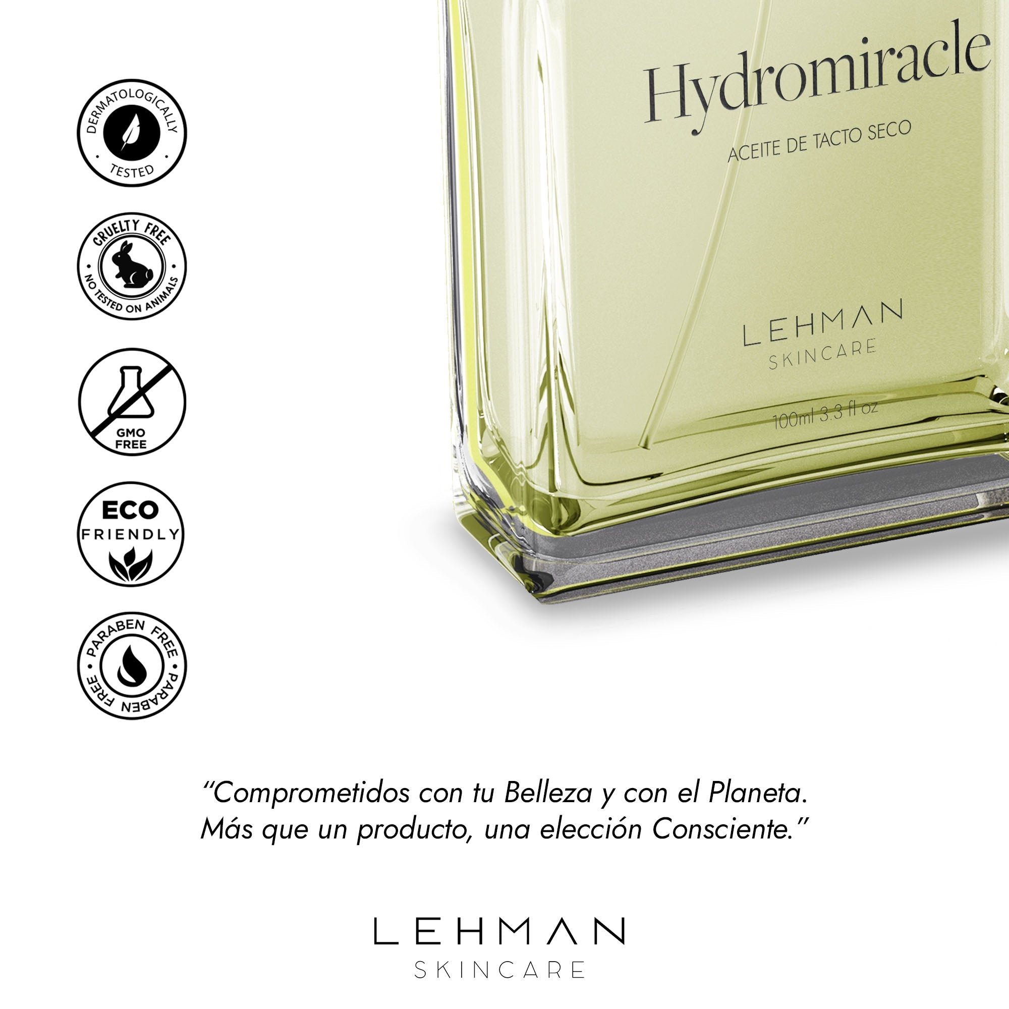 Hydromiracle - Aceite de tacto seco - Lehman Skincare